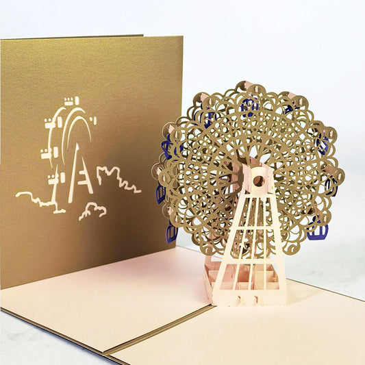 Ferris Wheel 3D Pop Up Card