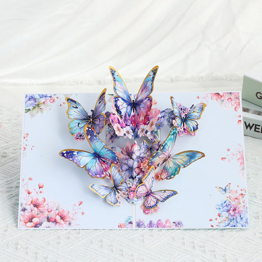 Birthday Butterfly Pop-Up Card