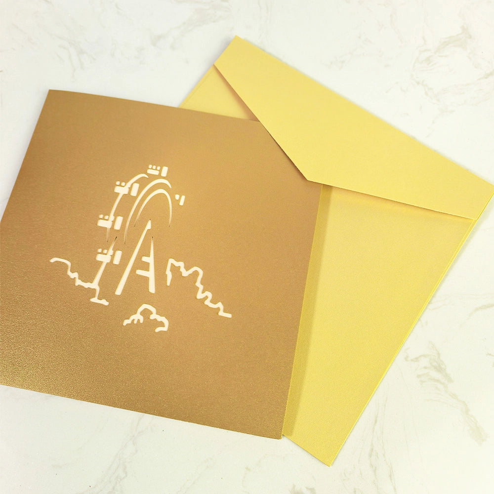 Ferris Wheel 3D Pop Up Card