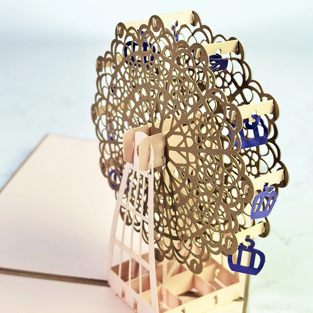 Ferris Wheel 3D Pop Up Card