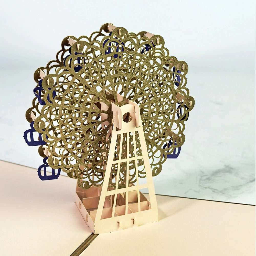 Ferris Wheel 3D Pop Up Card